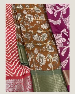 Crepe silk saree