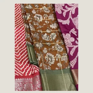 Crepe silk saree