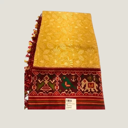 patola silk saree with paithani border y