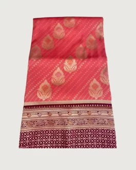 soft silk saree pink